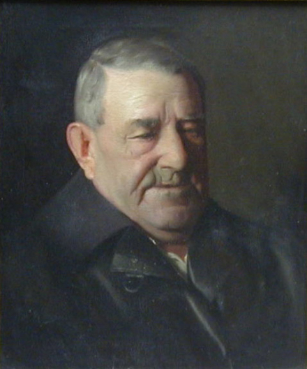 Oil Painting by Robert Cormier, Portrait of An Old Man 